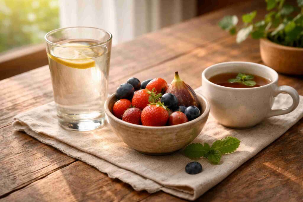 sattvic diet basics morning routine