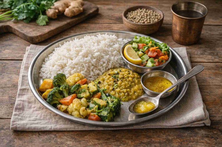 sattivic balanced diet